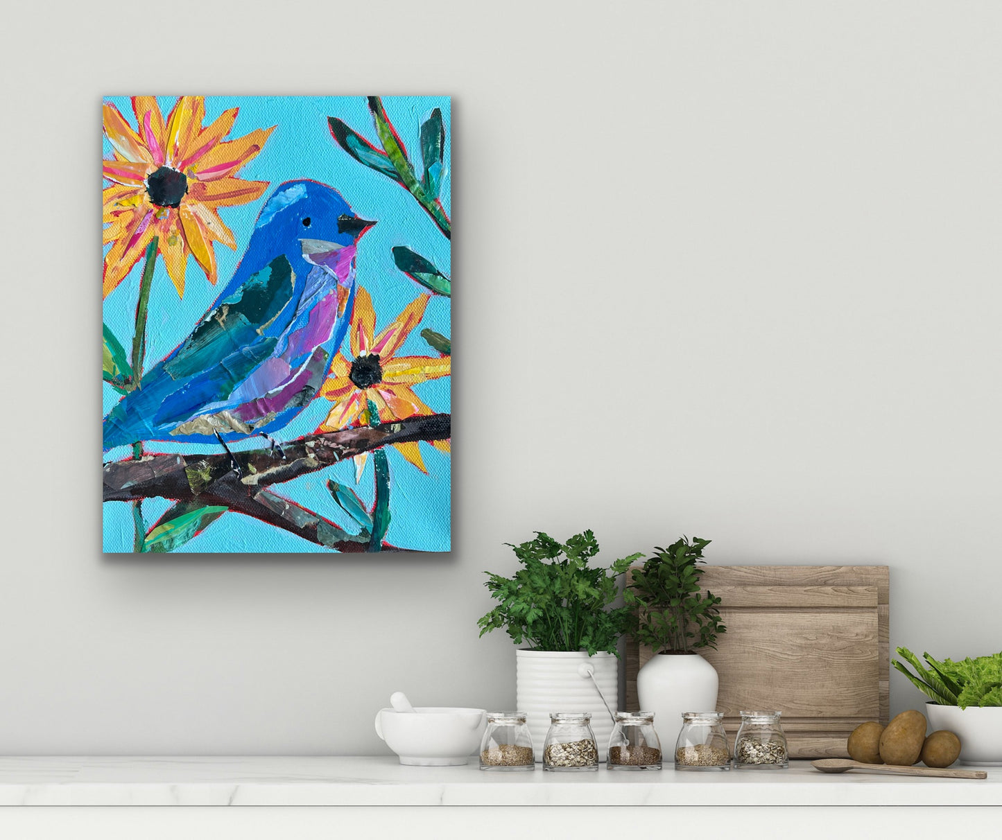 Mama Bluebird