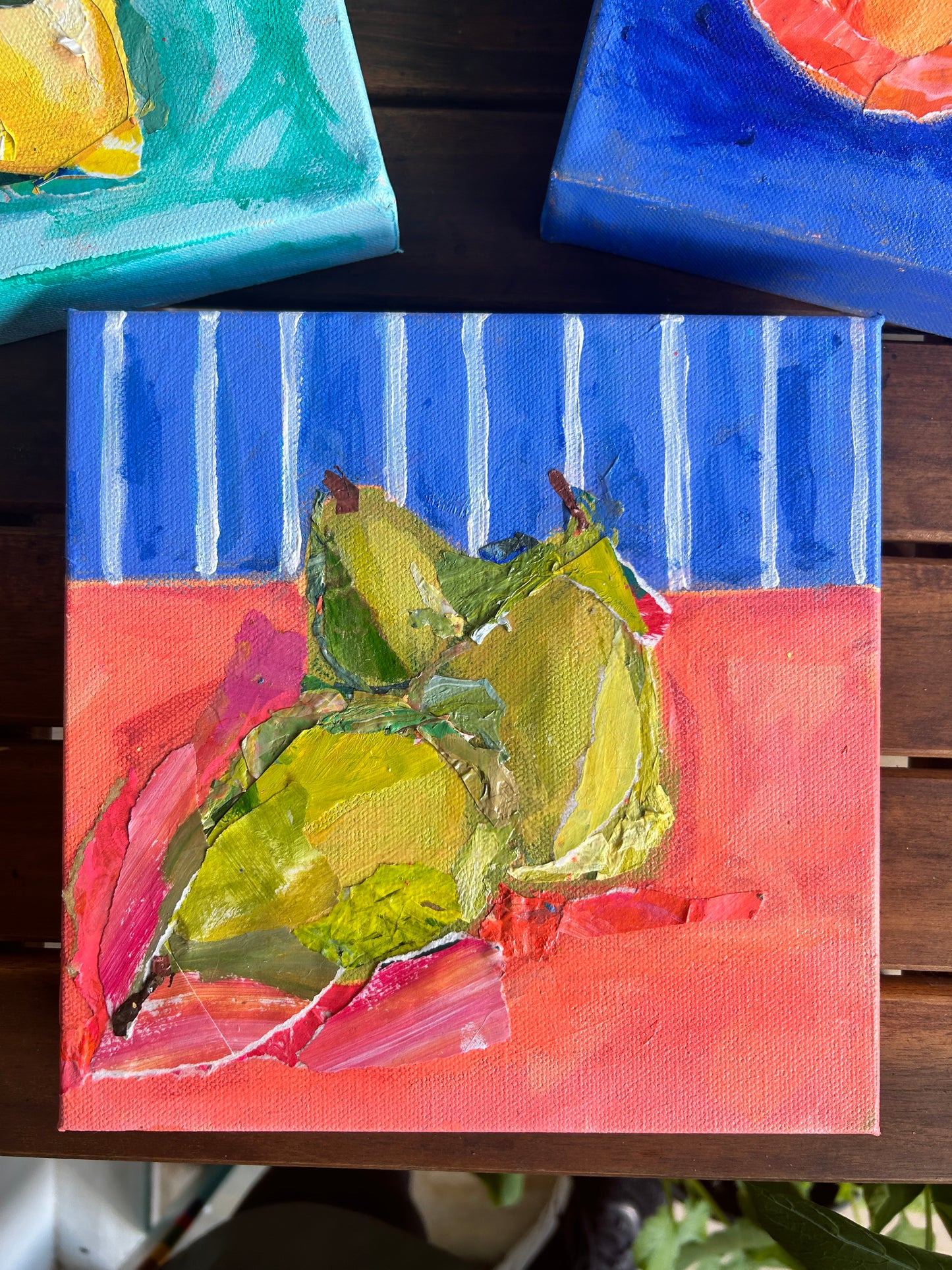 Orange You Happy, Lemon Pie, & Pear Party (SOLD)