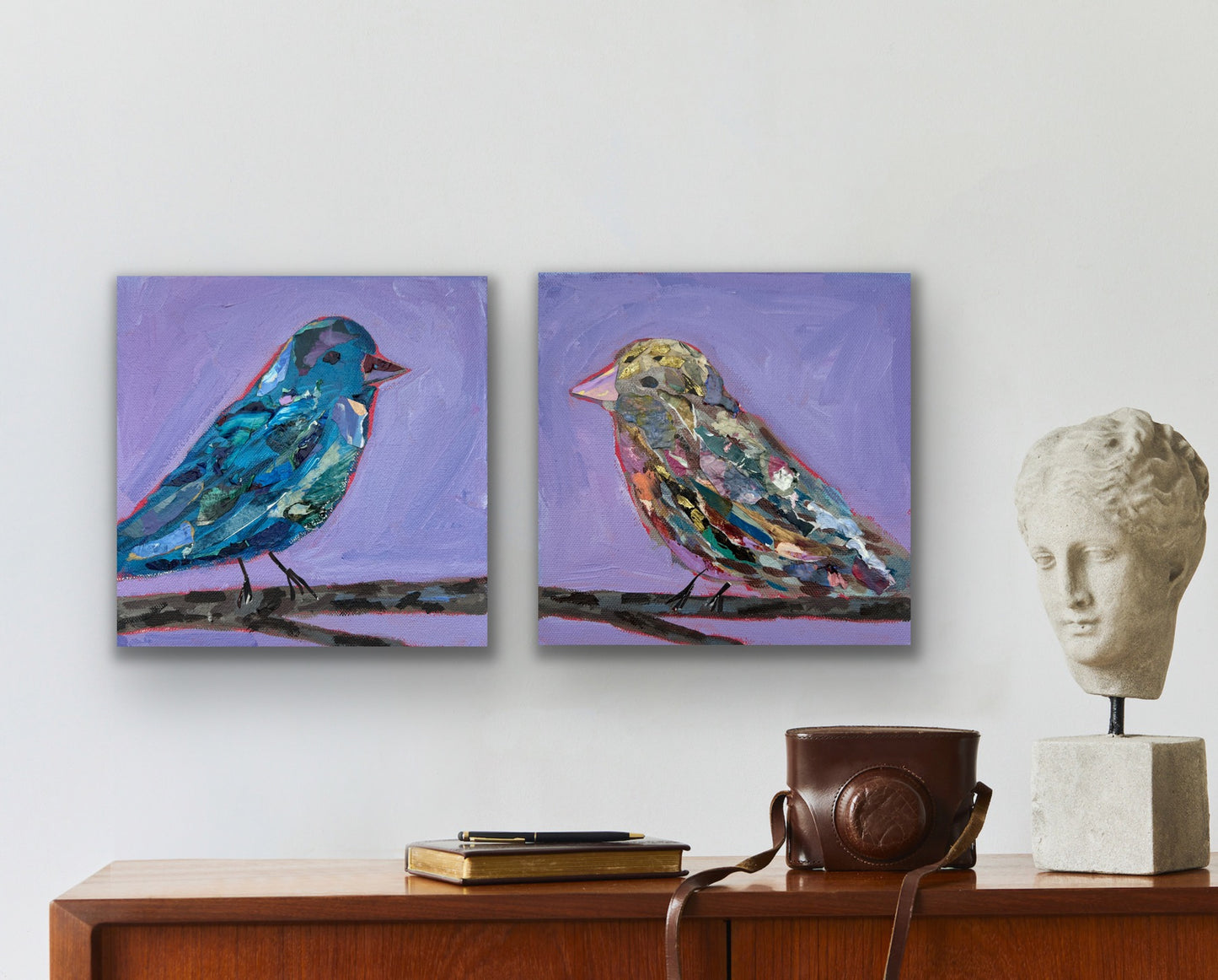 Papa Indigo Bunting