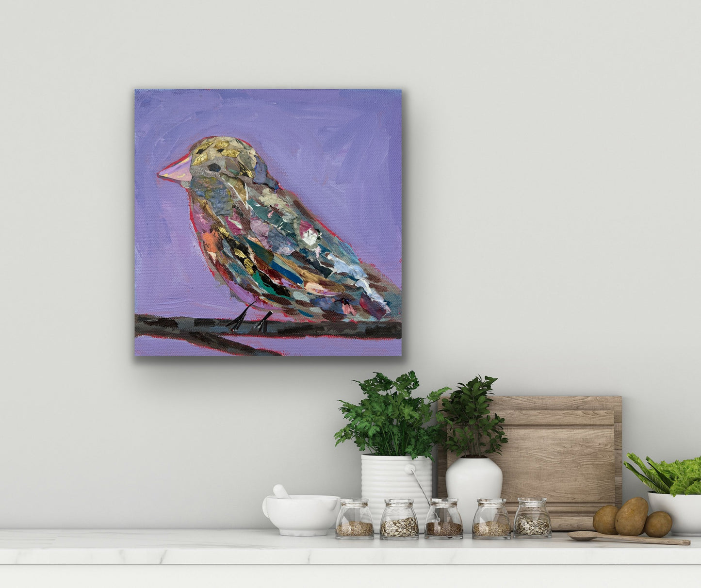 Mama Indigo Bunting