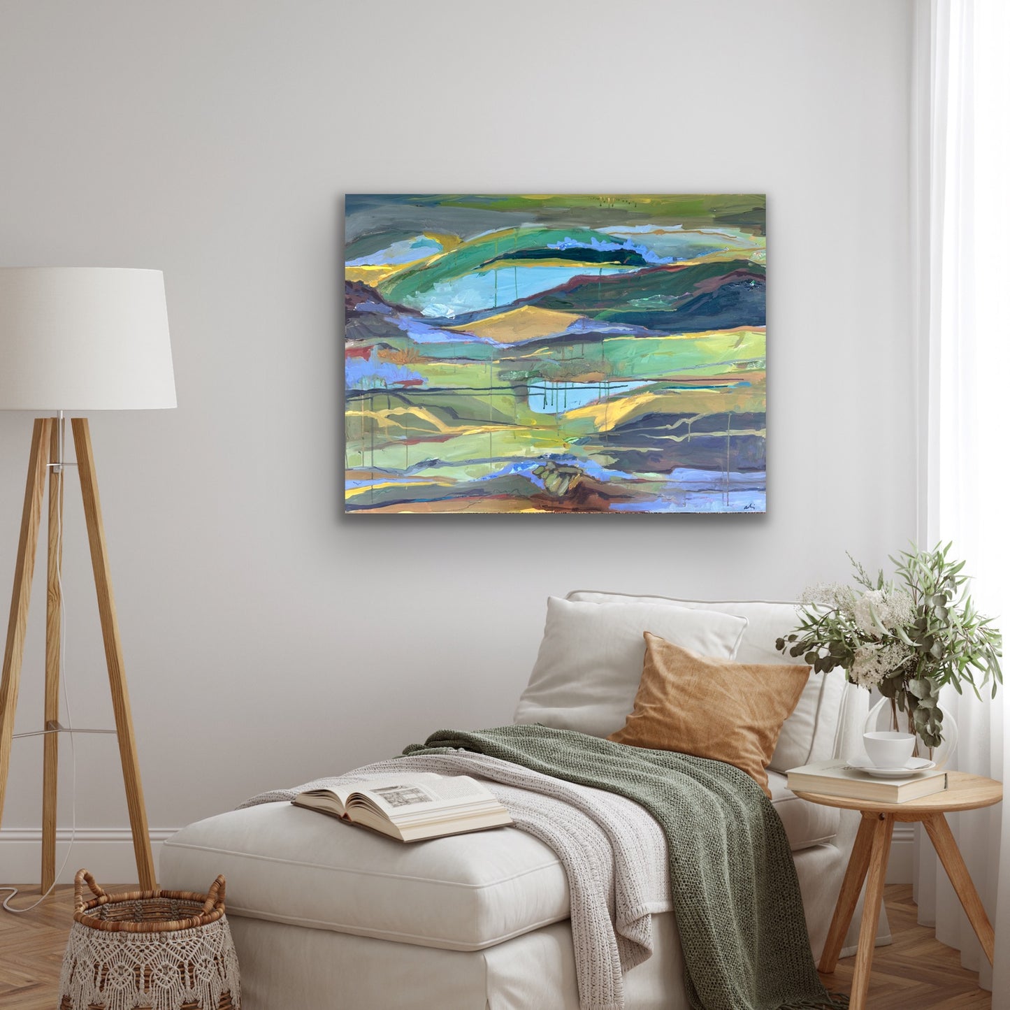 Canvas & Paper Prints : Alive; Landscape Abstract