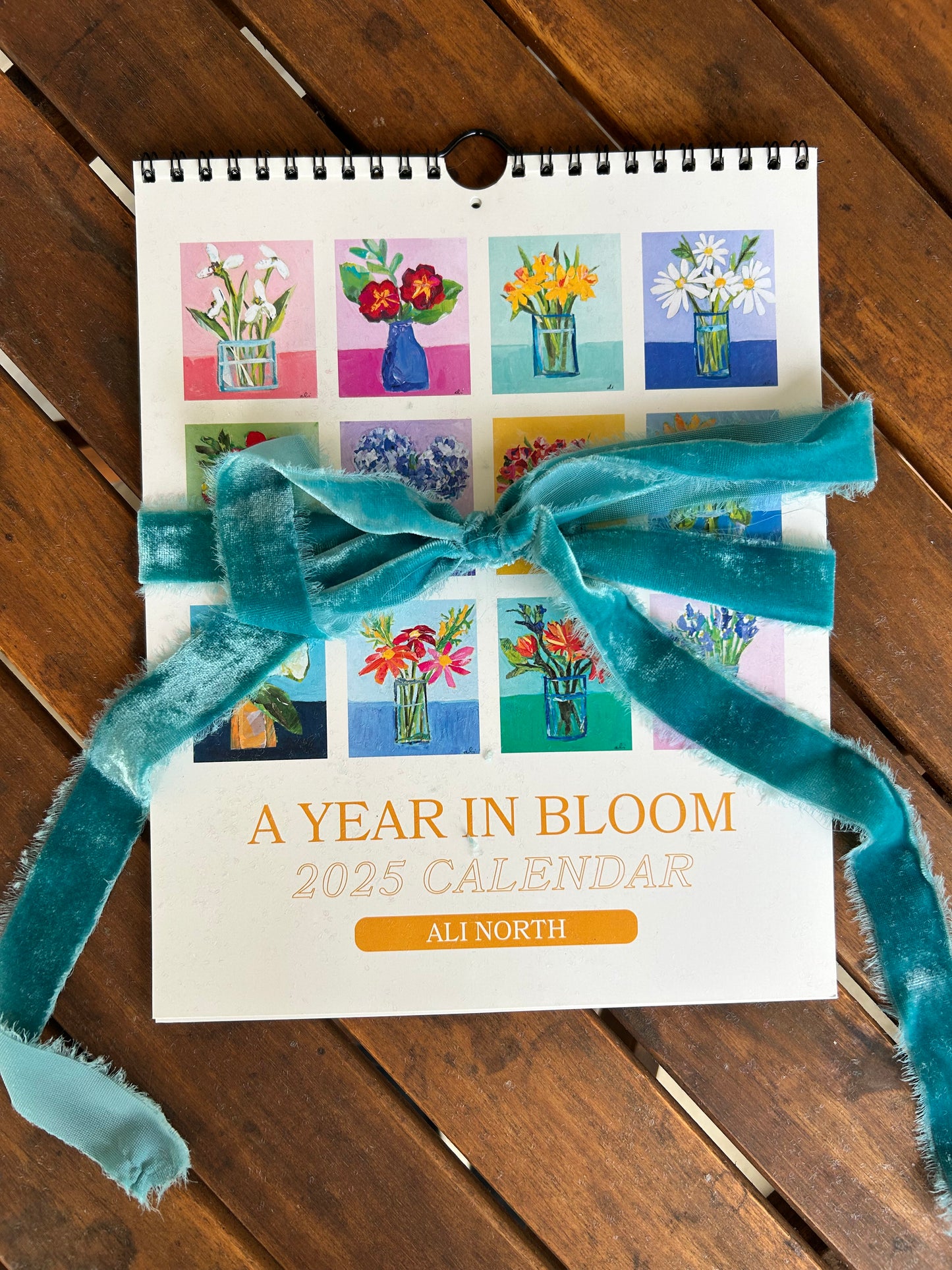 A Year In Bloom Wall Calendar