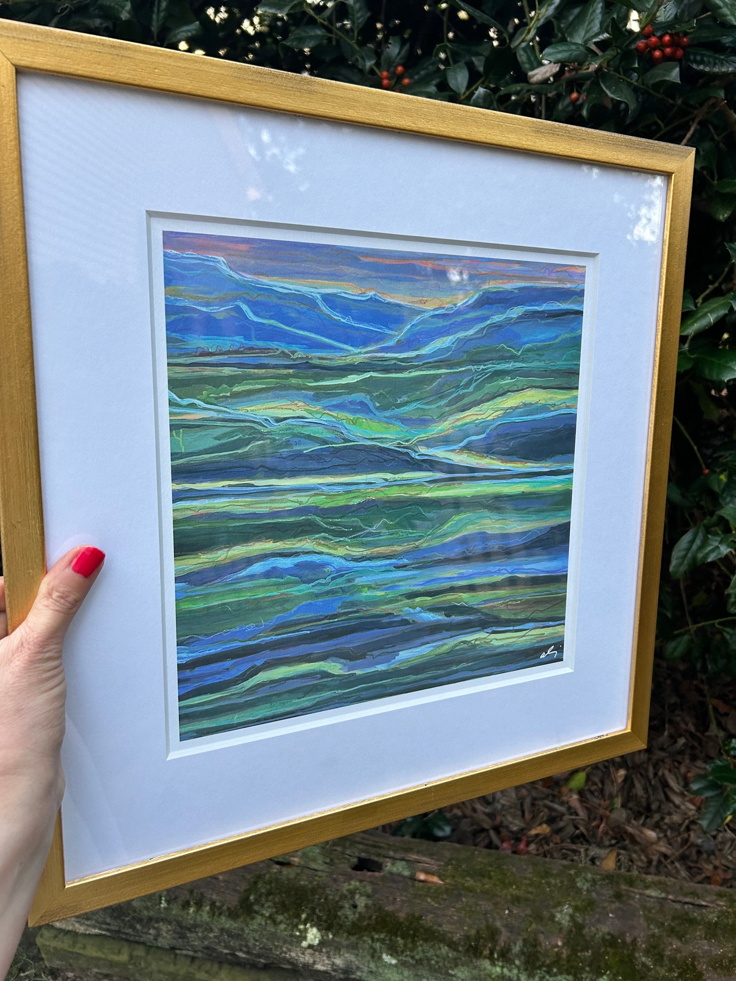 Canvas & Paper Prints: Mountain View (unframed)