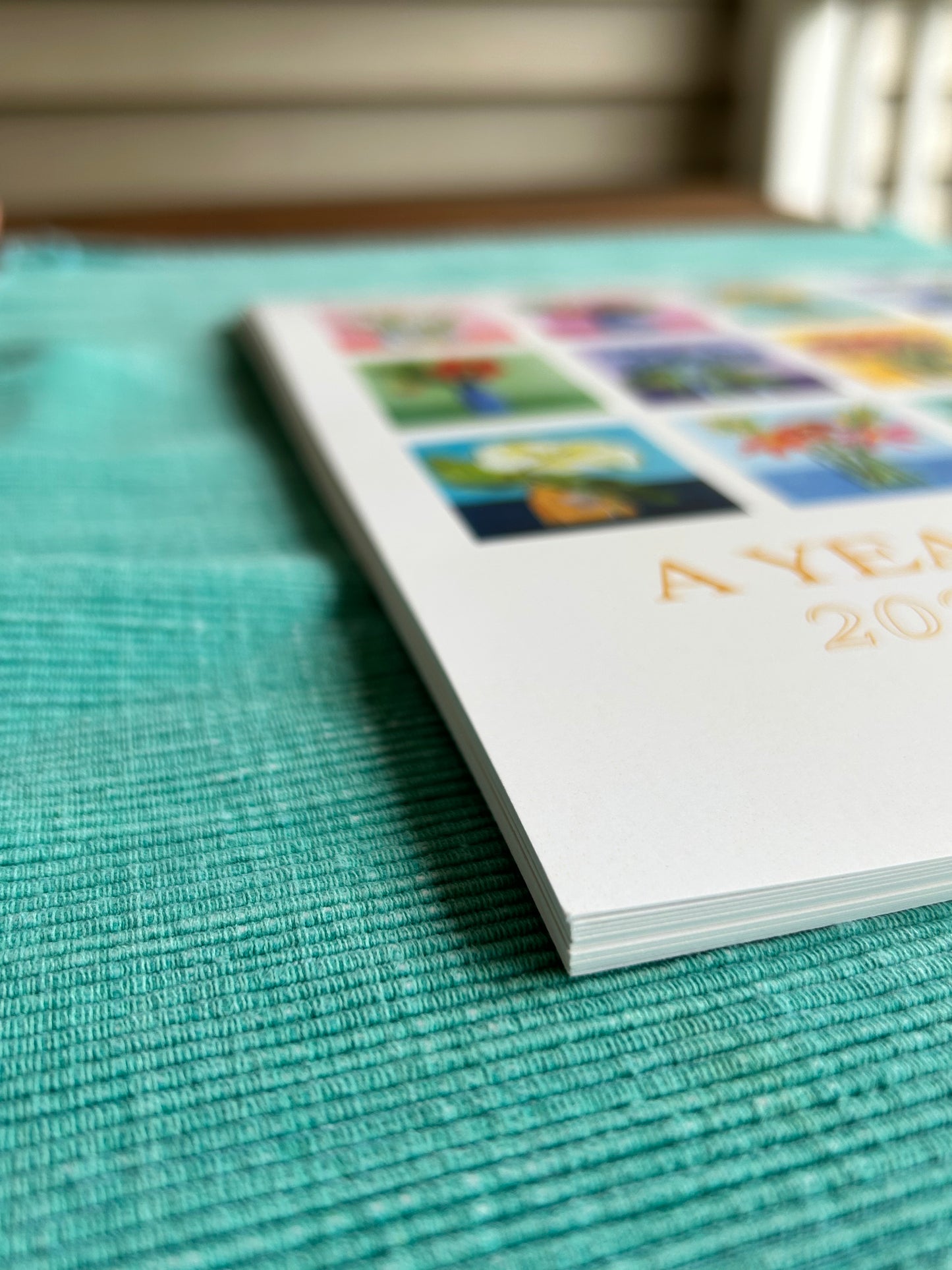 A Year In Bloom Wall Calendar