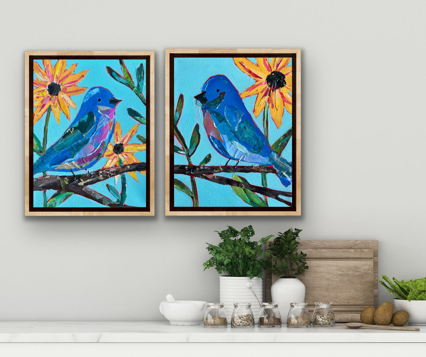 Mama Bluebird