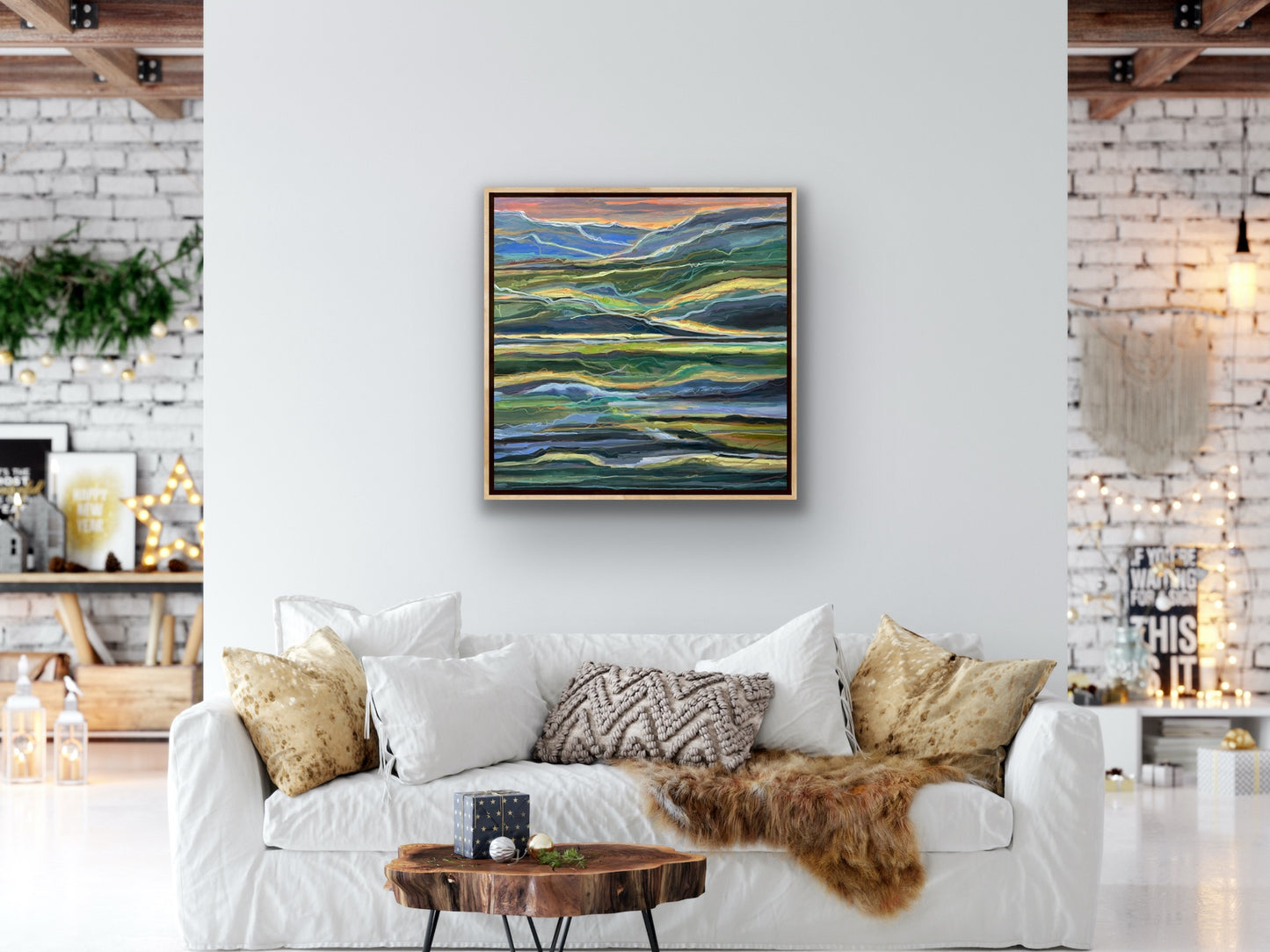 Canvas & Paper Prints: Mountain View (unframed)