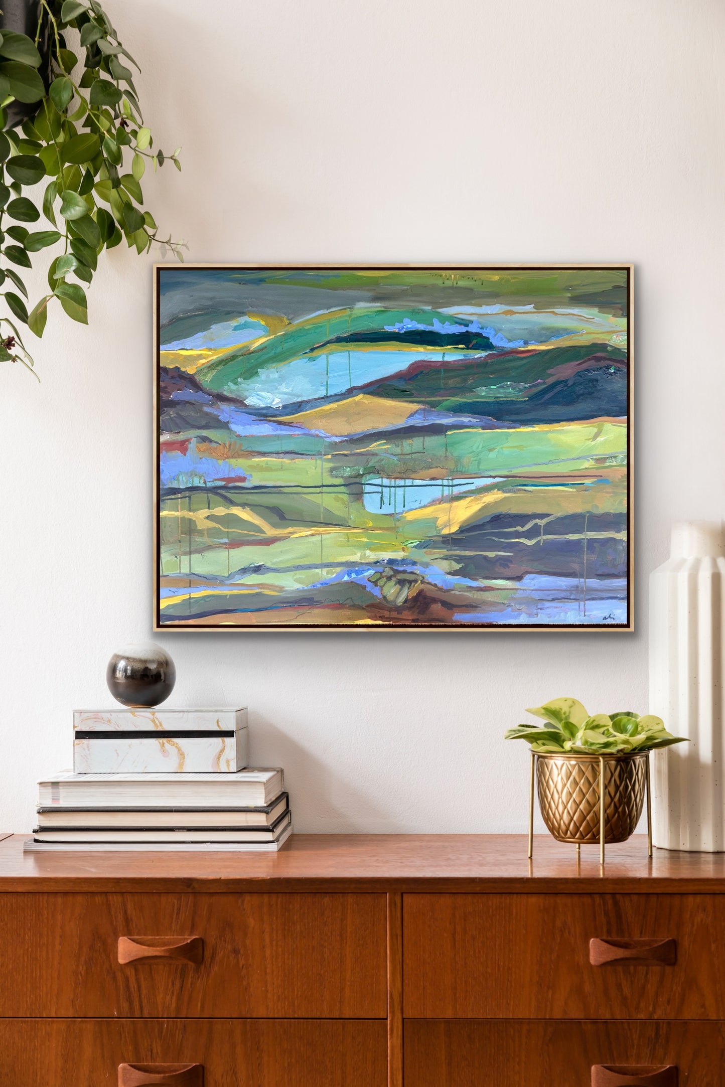 Canvas & Paper Prints : Alive; Landscape Abstract