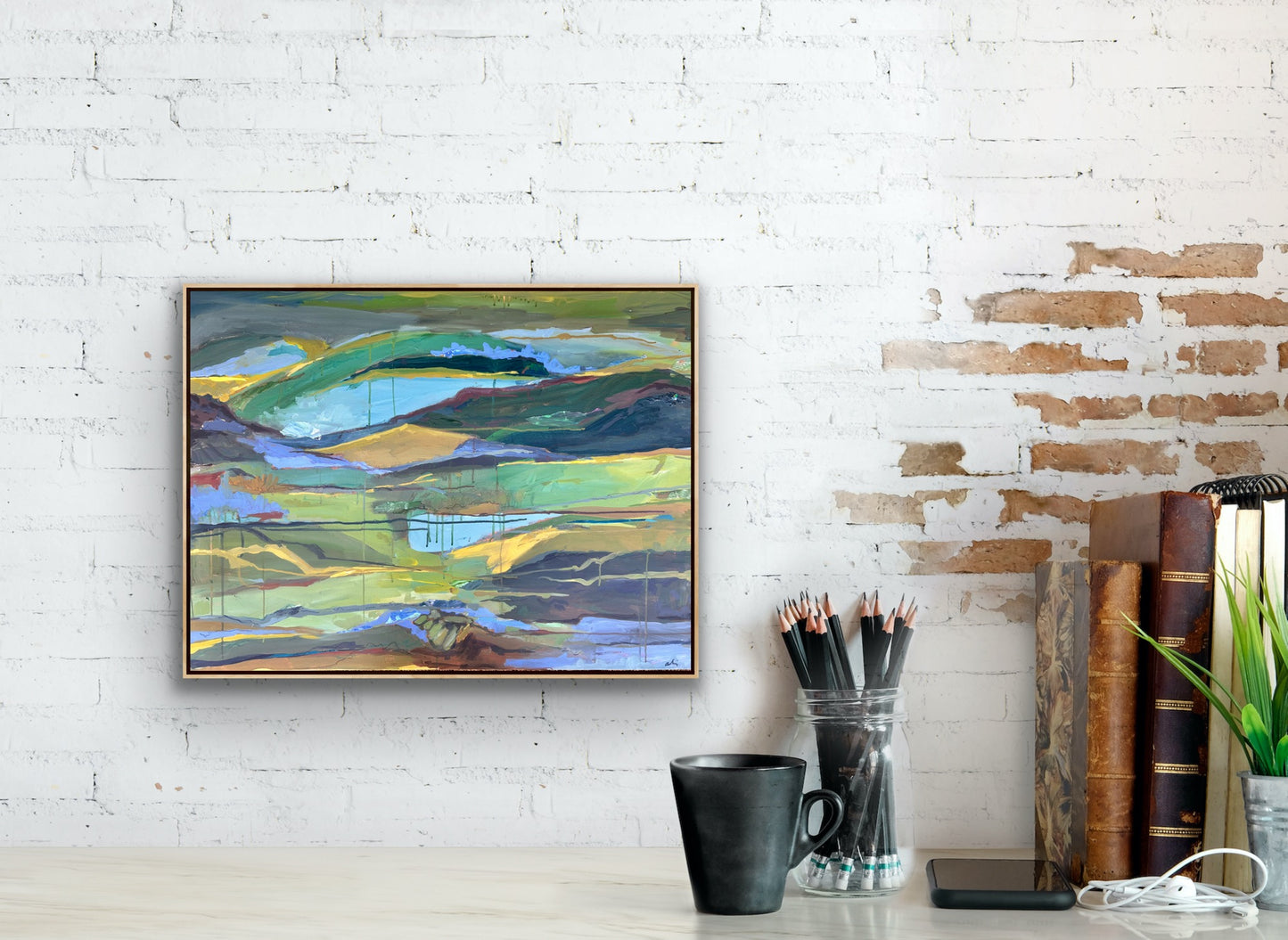 Canvas & Paper Prints : Alive; Landscape Abstract